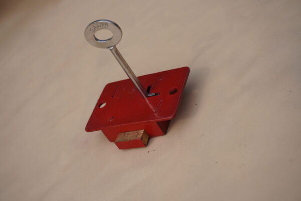 Saira red almirah lock for Security - Image 2